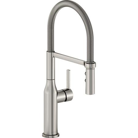 ELKAY Avado Single Hole Kitchen Faucet, Lustrous Steel LKAV1061LS